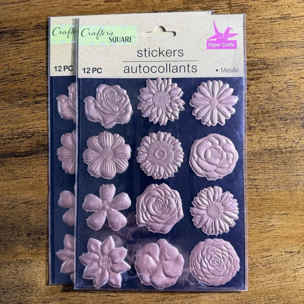 Large Crafter's Square Crafting/Scrapbooking Bundle-Stickers Tools Iron-Ons NEW - Picture 11 of 16